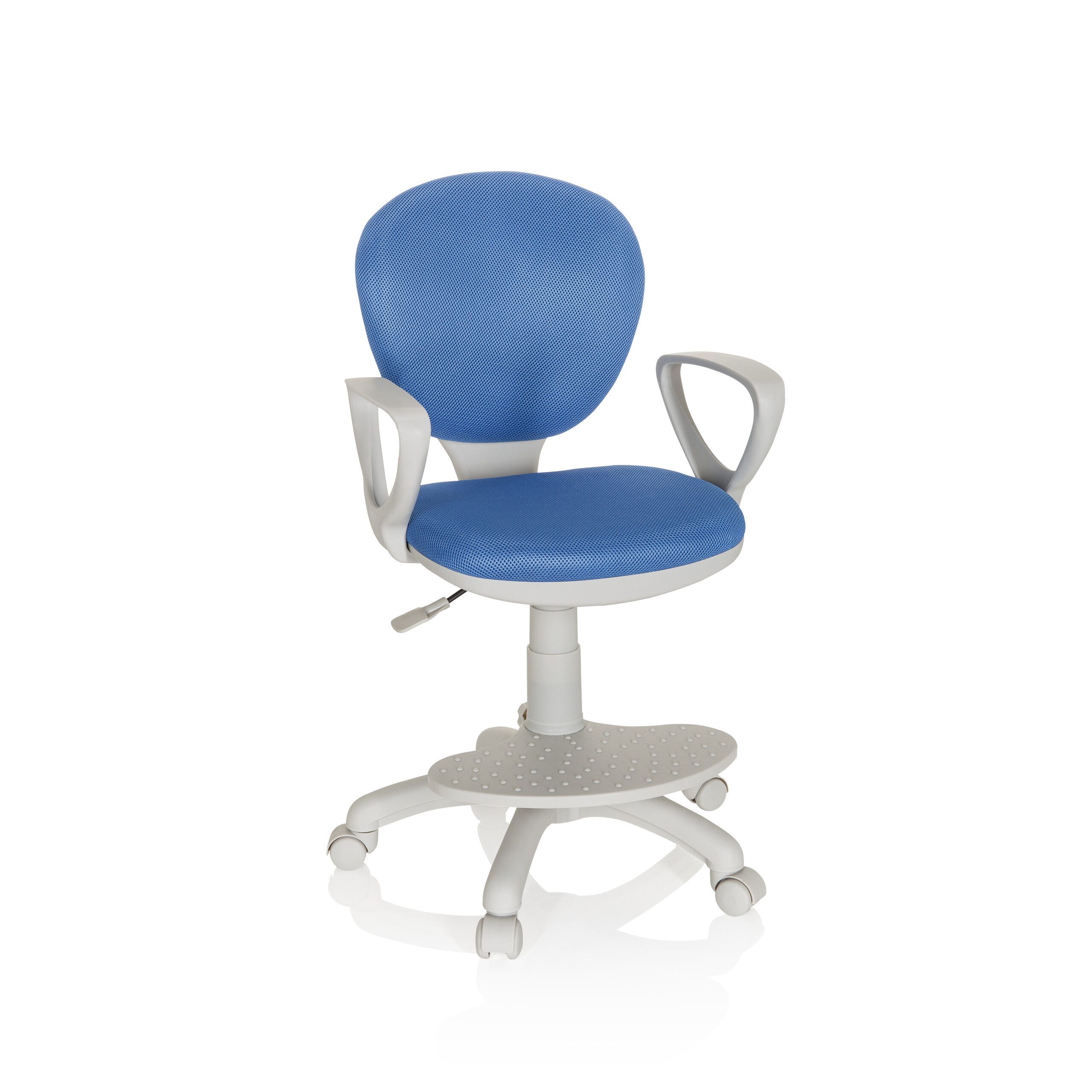 hjh OFFICE Drehstuhl Kinderdrehstuhl Kid Colour G1 Stoff mit Armlehnen (1 St), Kinder Bürostuhl mitwachsend, ergonomisch