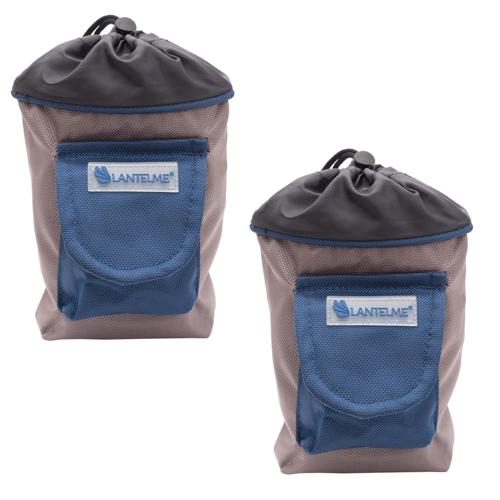 Lantelme Gürteltasche Gürteltasche 2er Set Nylon Karabiner Outdoor Camping Wandern