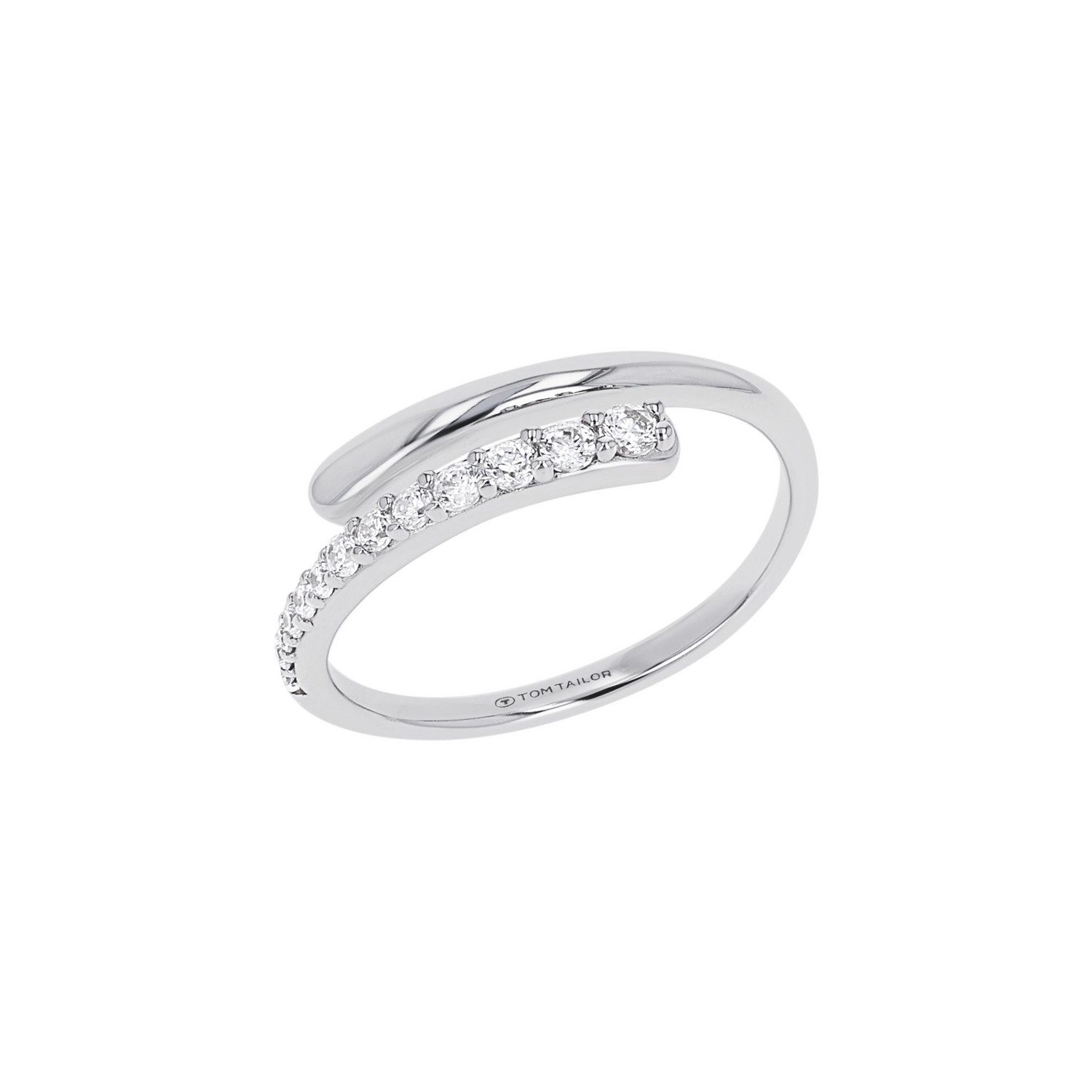 TOM TAILOR Fingerring Schmuck Geschenk Silber 925, mit Zirkonia (synth)