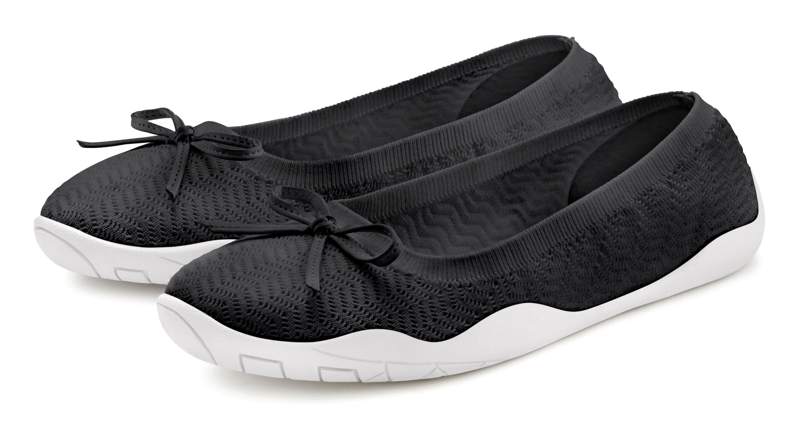 LASCANA Sneaker Ballerinas Slipper, Halbschuh, ultraleicht zum Reinschlüpfe günstig online kaufen