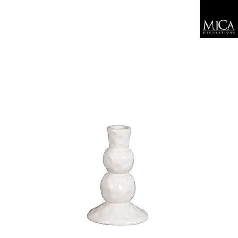 edelman Kerzenständer MICA Kerzenständer, off white, 15,5 cm hoch, 1124532 (1 St)