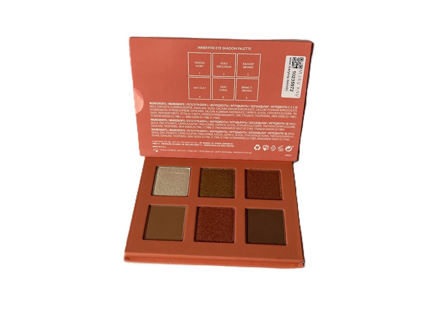 Mary Kay Lidschatten-Palette Inner Fire Eye Shadow Lischatten palette 12,5g