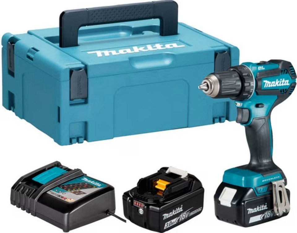 Makita Akku-Schlagschrauber DHP485RFJ, (1-tlg)