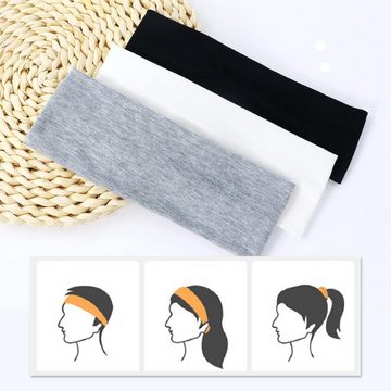 Coonoor Haargummi Yoga Headbands, Elastische Haarbänder, Rutschfest Haarband Damen