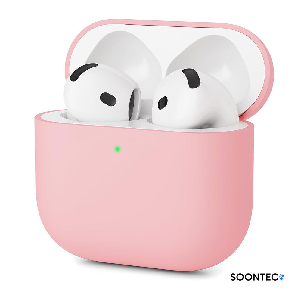SOONTEC Kopfhörer-Schutzhülle AirPods 4 Case, Silikon