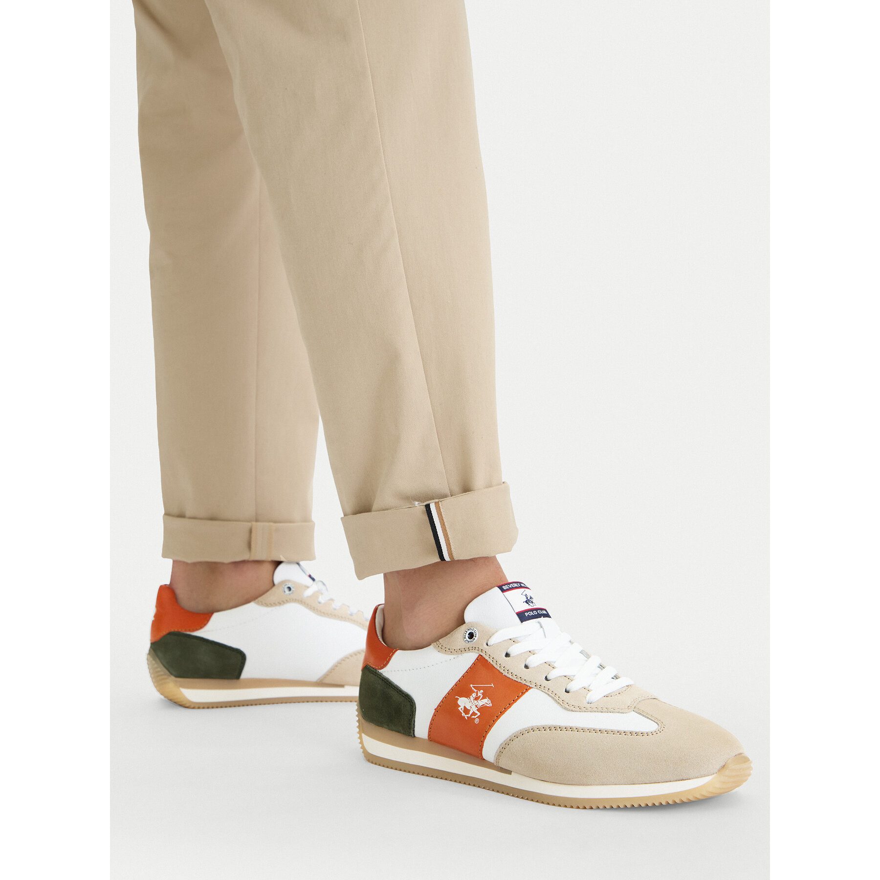 BEVERLY HILLS POLO CLUB Beverly Hills Polo Club Herren-Sneaker Beige Sneaker