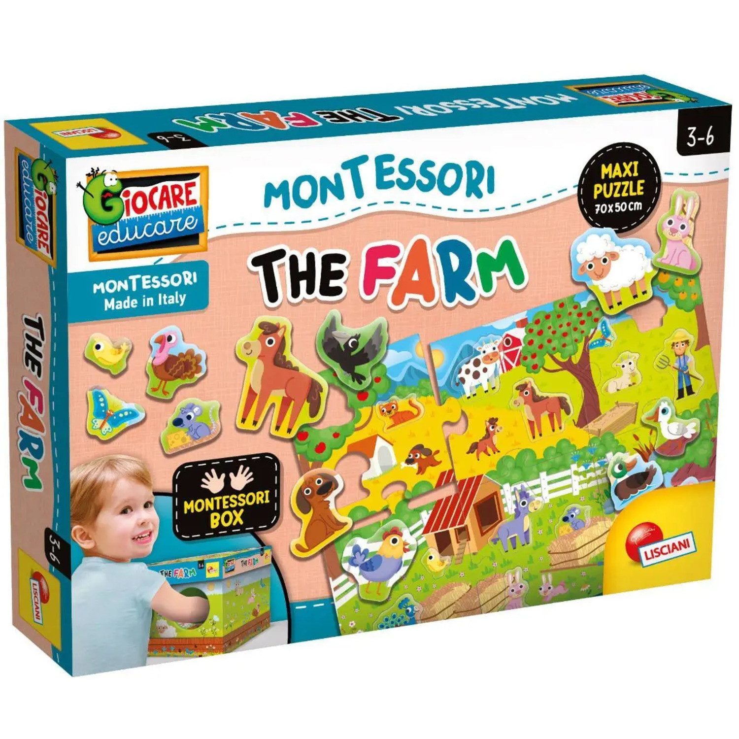 Spiel Montessori Maxi The Farm