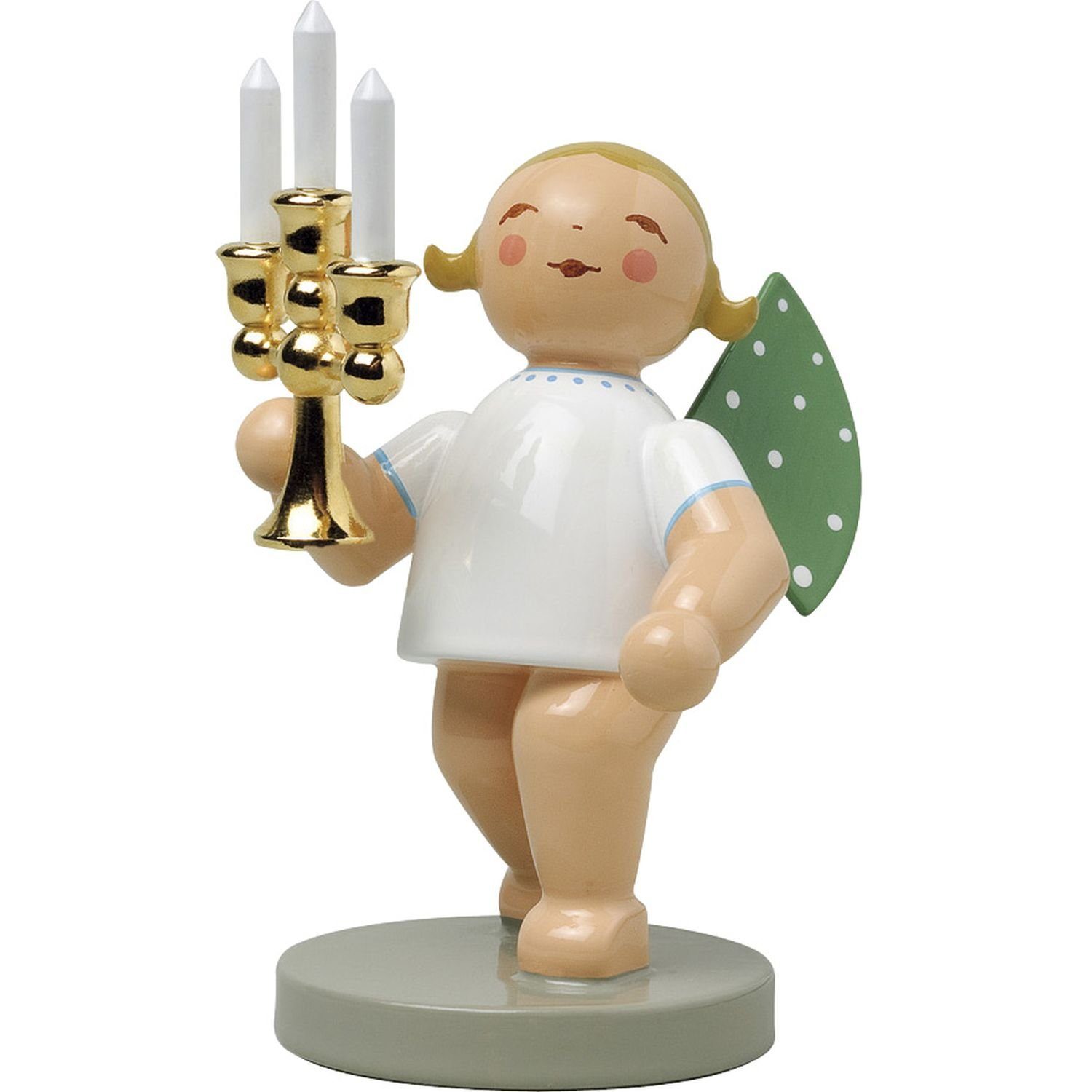 Wendt & Kühn Weihnachtsfigur No 4 Lichterbote, Engel mit Leuchter 650/117, günstig online kaufen