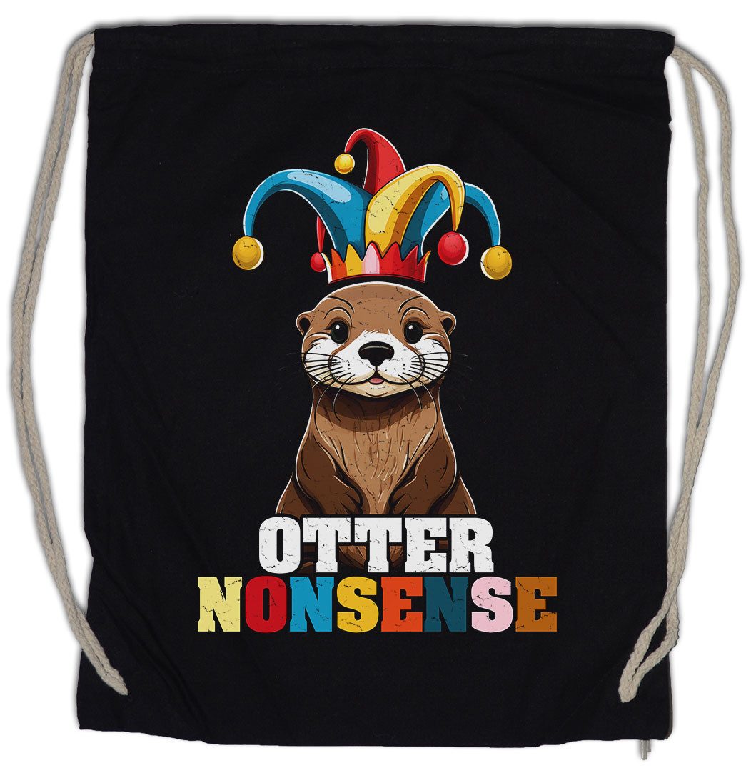 Turnbeutel Otter Nonsense Turnbeutel Other Slogan Wildlife lontra Nutria