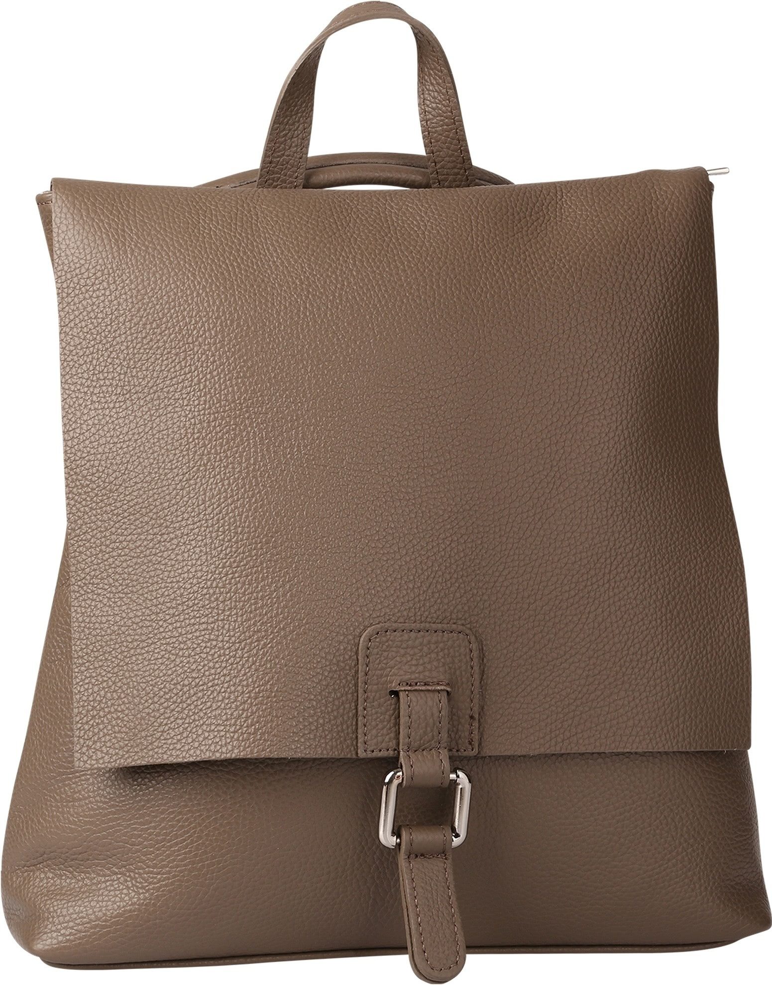 Cityrucksack Toscanto Rucksack taupe, grau