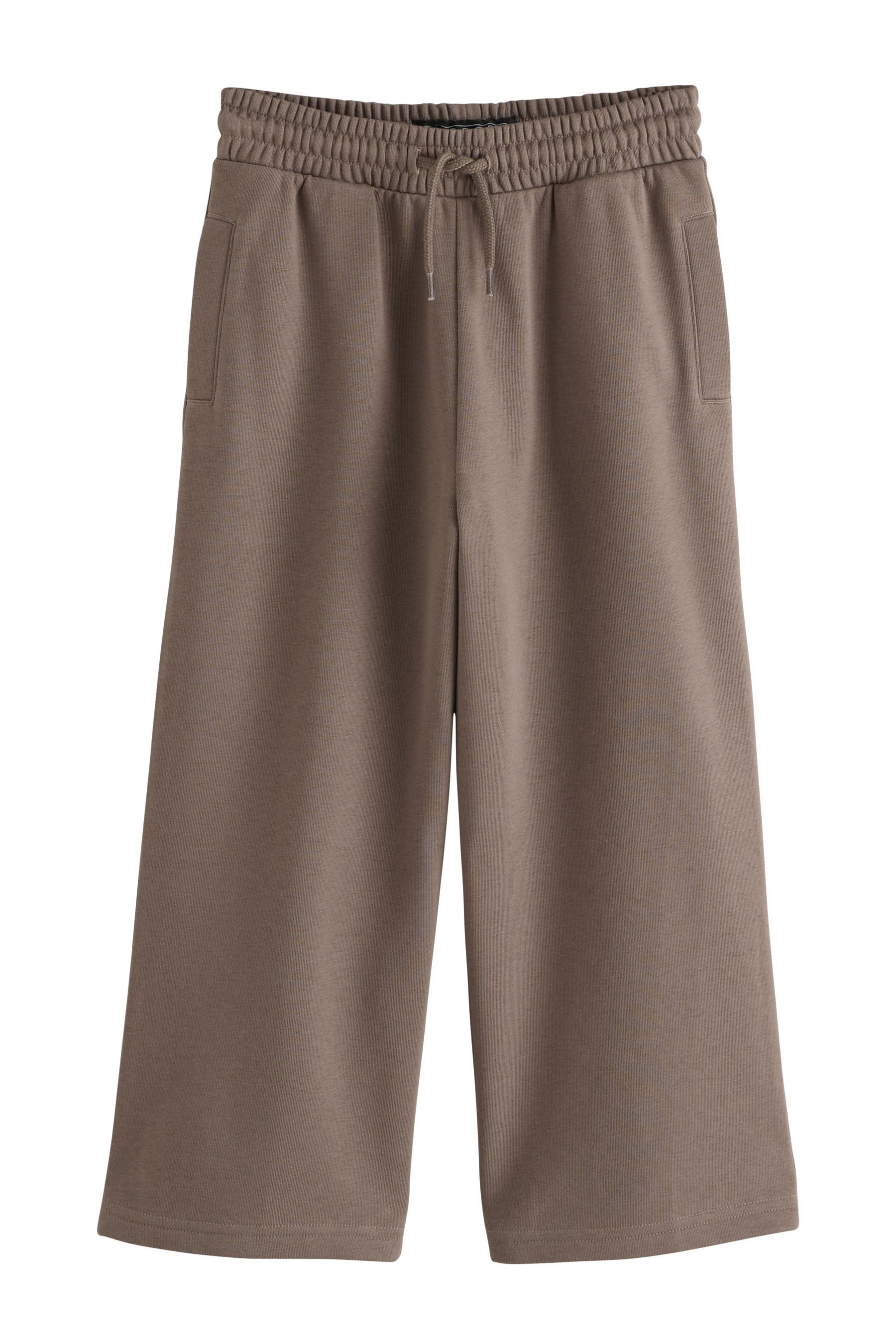 Next Jogginghose Basic-Jogginghose mit weitem Bein (1-tlg)