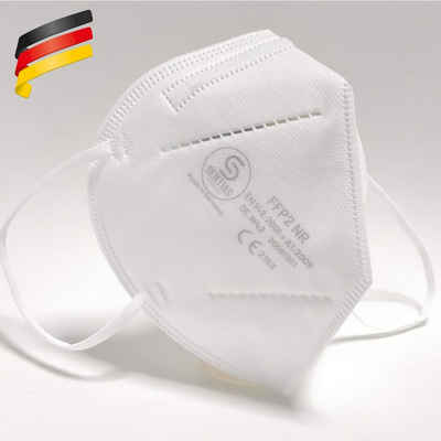 Holthaus Medical Wundpflaster Faltmaske FFP2 nach EN 149, weiß, 1 Stück, Packung