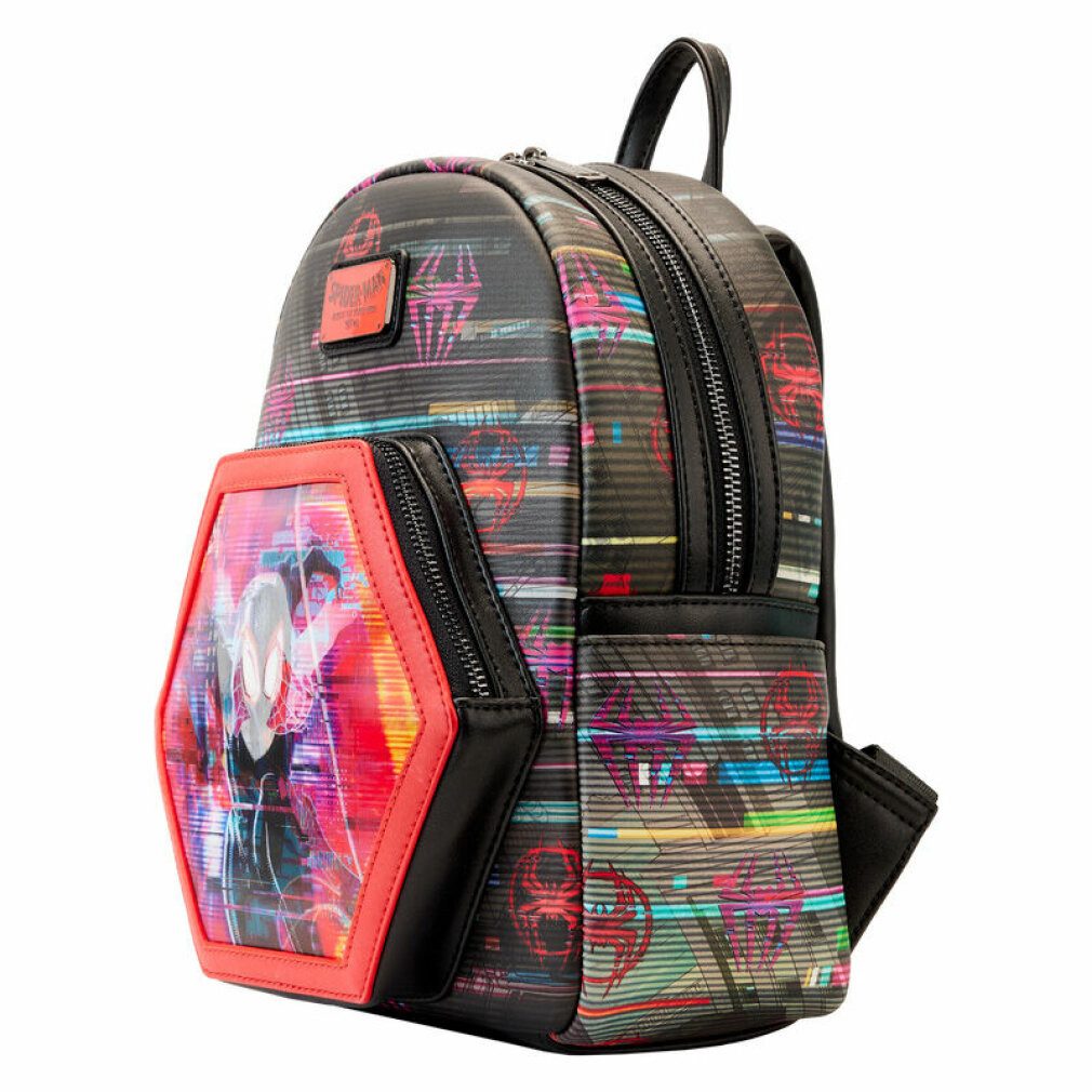 Loungefly Kinderrucksack Marvel Spiderman Across the Spider-Verse Lenticular Rucksack 27cm