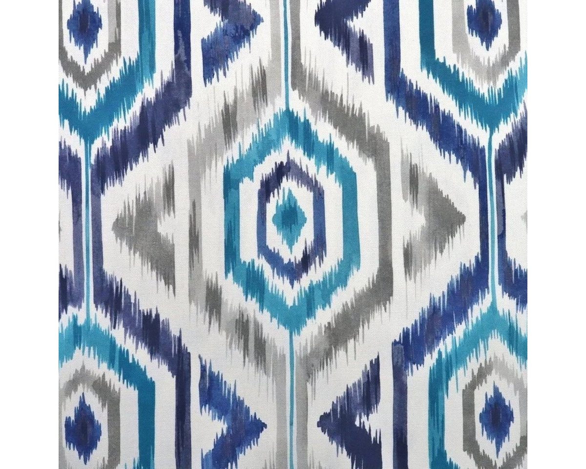 Thumbnail - Stofferia Stoff Dekostoff Panama Linsey Blau, Breite 280 cm, Meterware