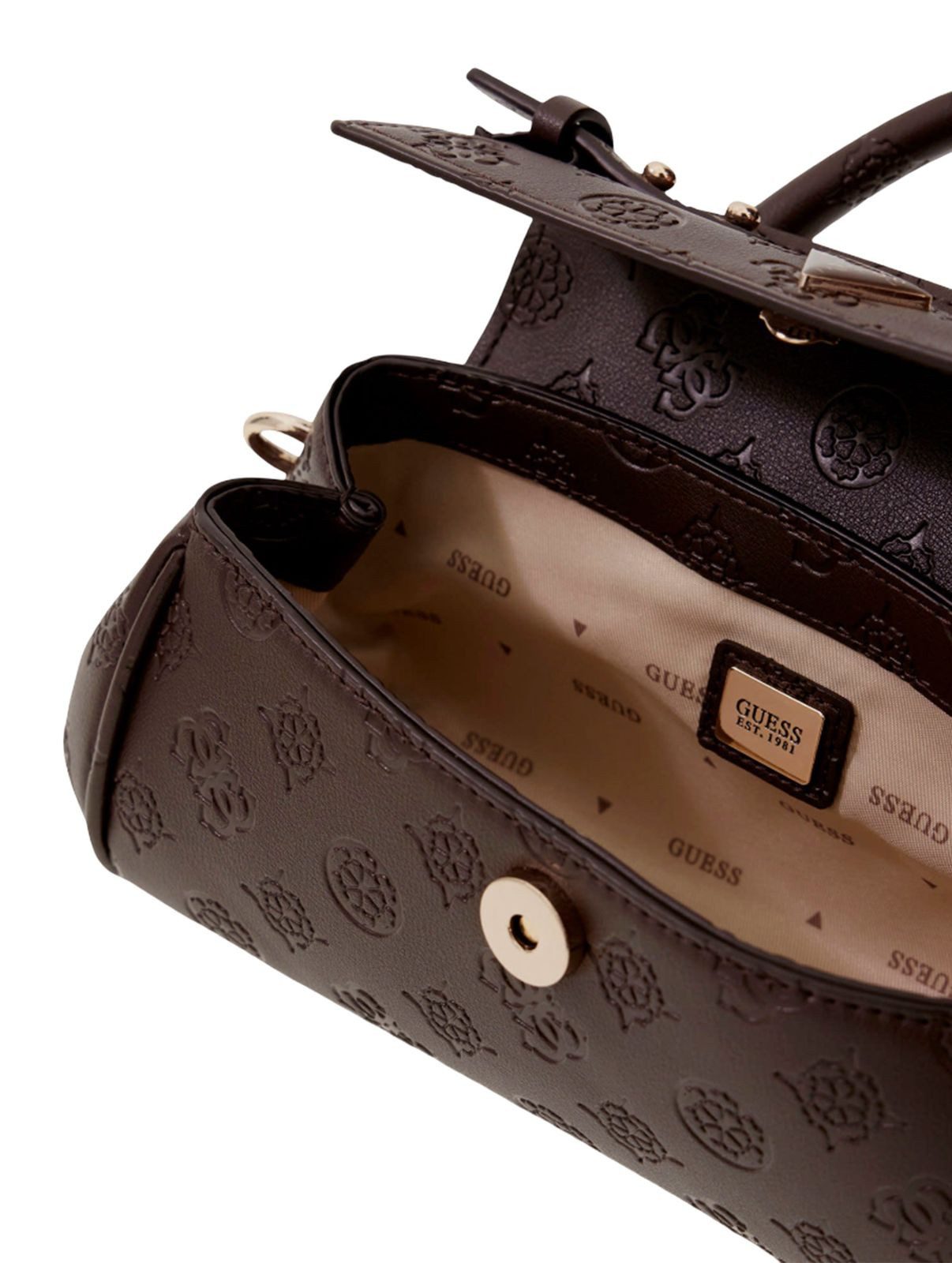 Guess Handtasche Mini Top Handle Flap