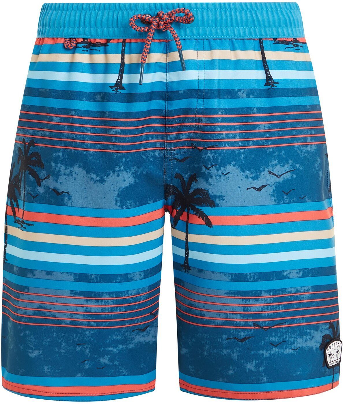 Protest Badeshorts PRTJASON DeepDive beachshort JR blue