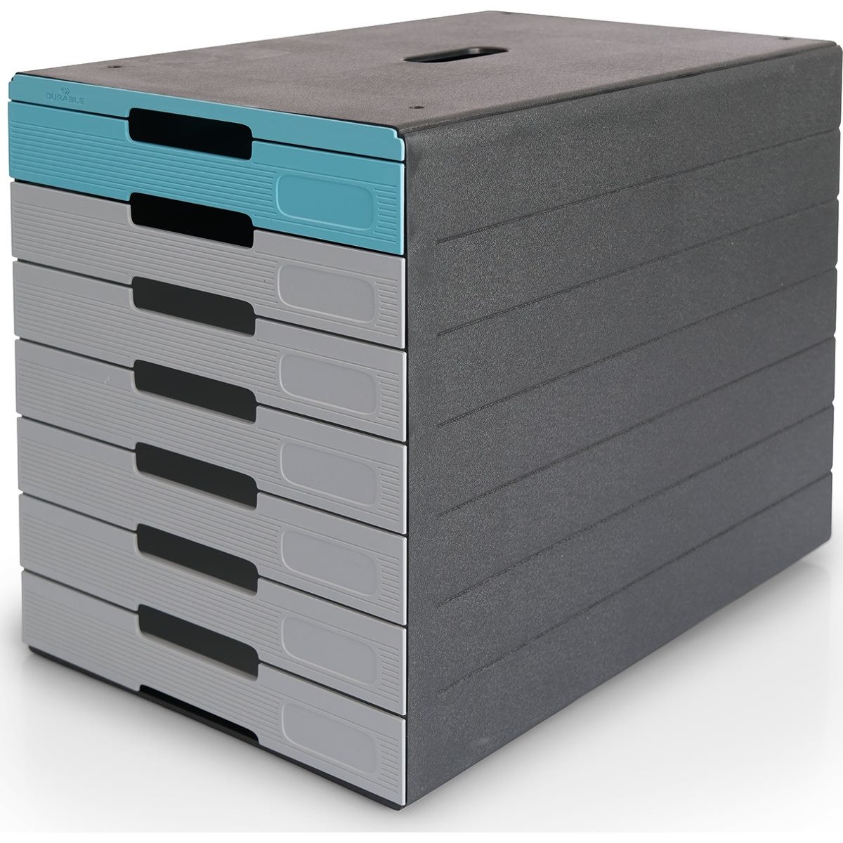 Schubladenbox 1 Schubladenbox IDEALBOX PRO 7 - grau/blau
