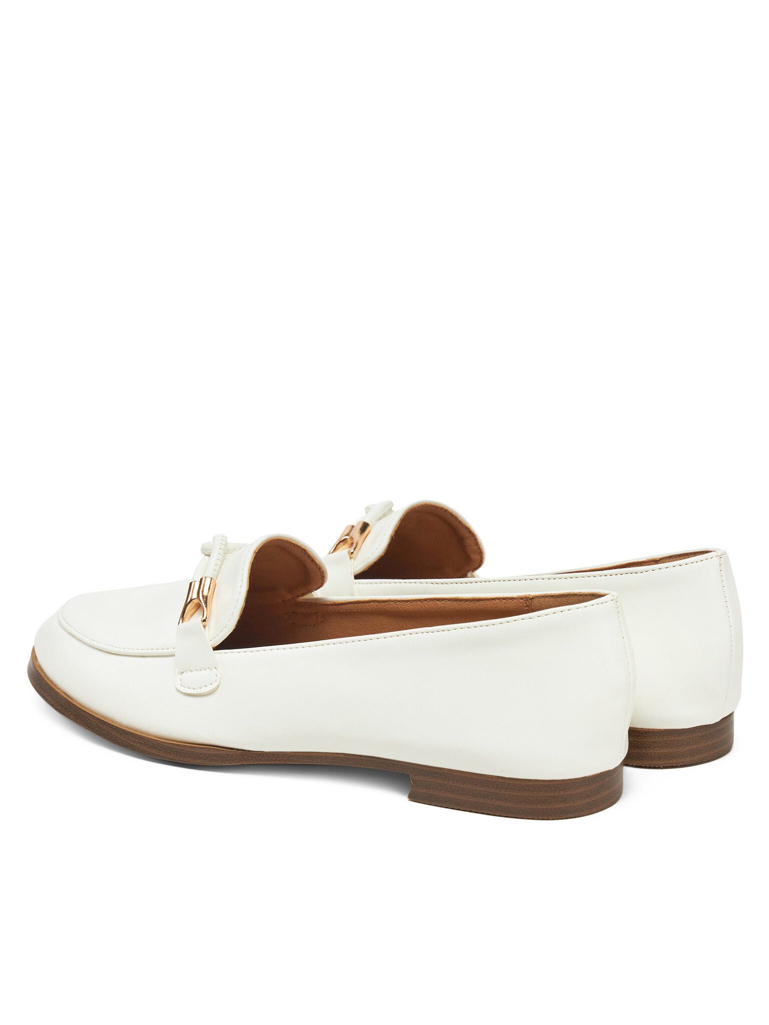 DeeZee Deezee Damen-Loafers weißer R8102 Mokassin