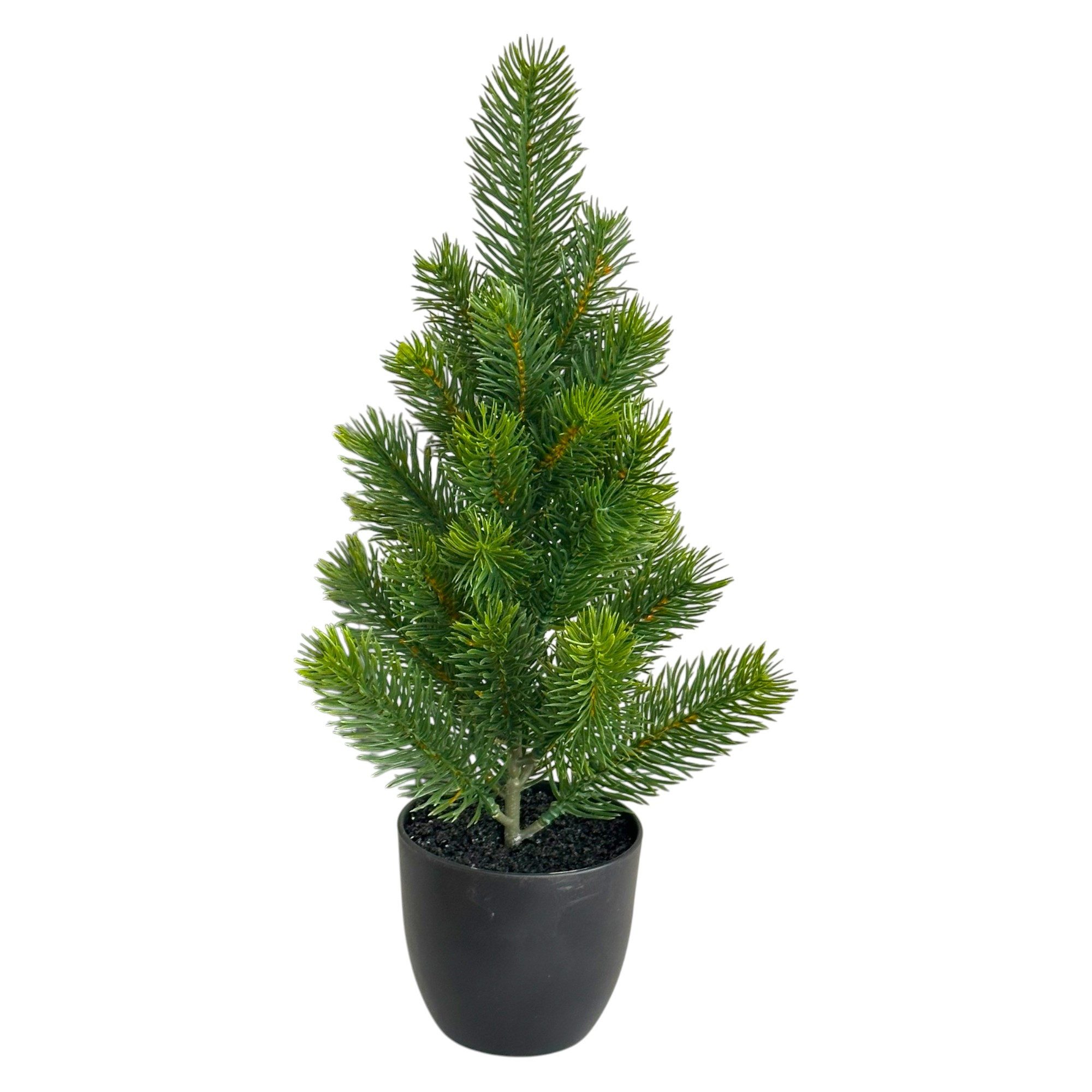 Kunstbaum Künstlicher TANNENBAUM im TOPF. Weihnachtsbaum, günstig online kaufen