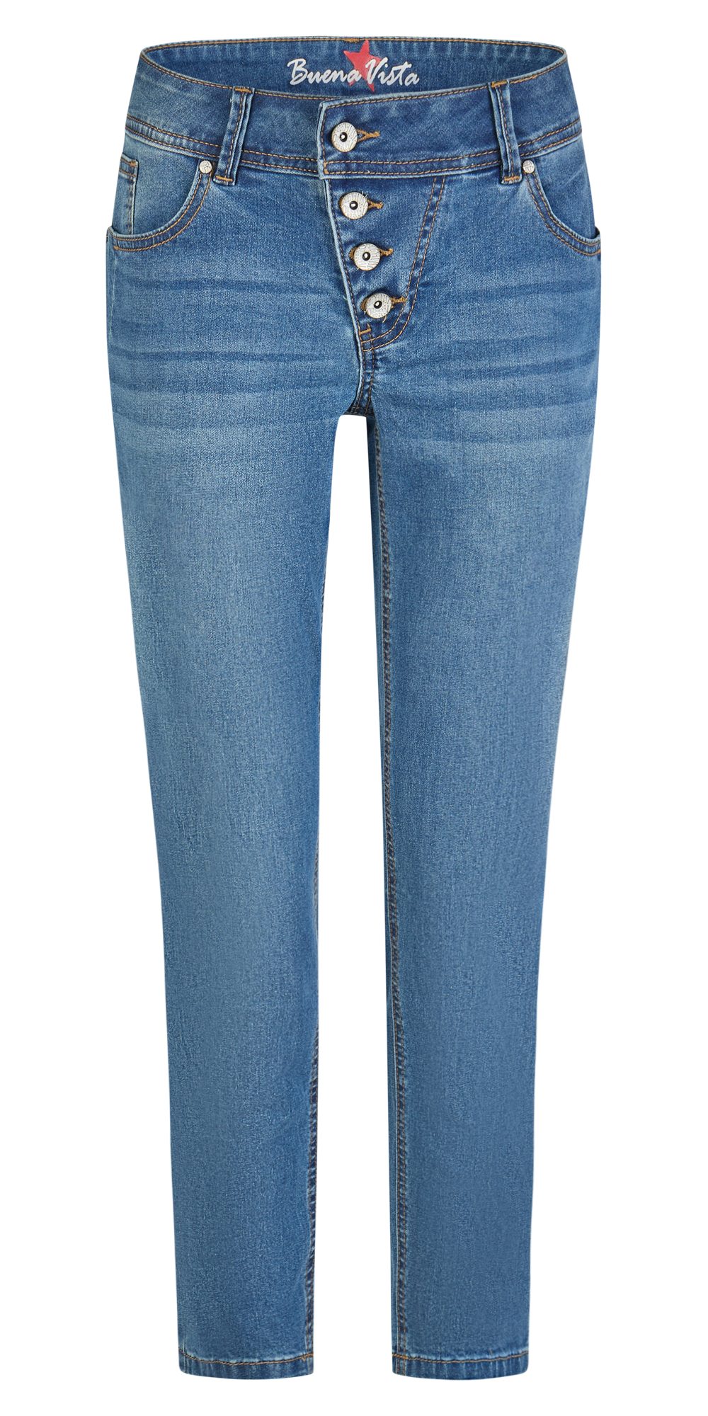 Buena Vista Stretch-Jeans BUENA VISTA MALIBU 7/8 mid stone 888 B5122 370.2519 - Stretch Denim