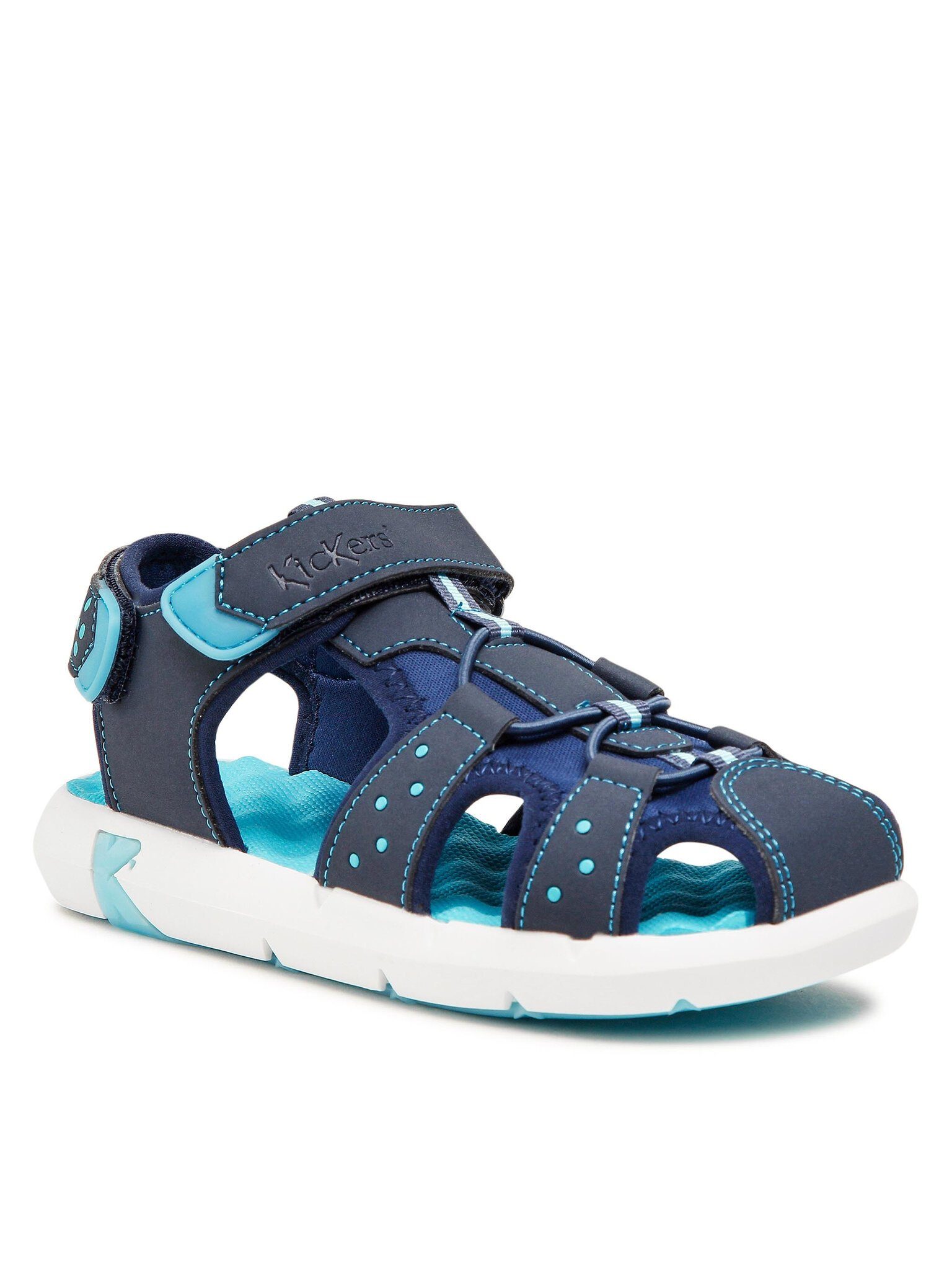 Kickers Sandalen Jumange 858710-30 S Bleu Fonce Lagon 52 Sandale