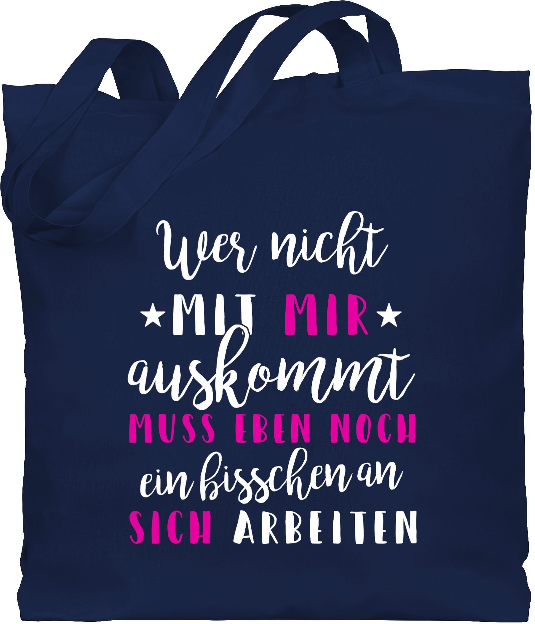 Umhängetasche Wer mit mir nicht auskommt