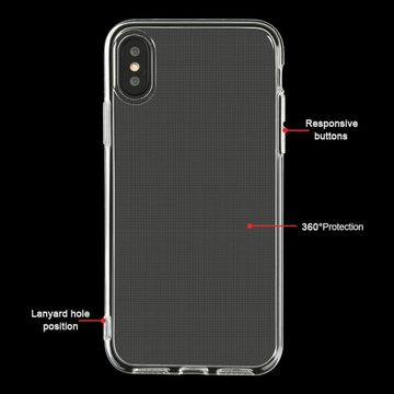 JAMCOVER Handyhülle 2 mm TPU Case Strong für Apple iPhone 7, iPhone 8, iPhone SE (11,94 cm/4,7 Zoll), Wireless-Charging-kompatibel