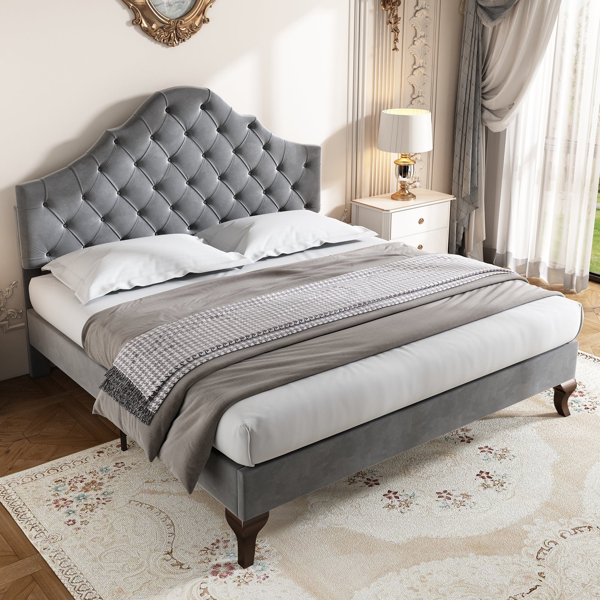 HAUSS SPOLE Polsterbett 90x200 mit Lattenrost günstig online kaufen