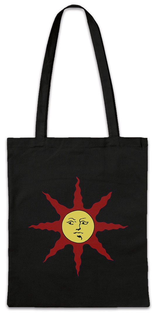 Beuteltasche Dark Soul Sun Stofftasche Firelink Shrine Dark Gamer Nerd Fantasy Geek