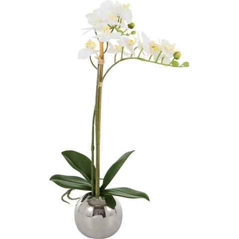 Kunstorchidee Voguish Orchidee, Guido Maria Kretschmer Home&Living, Höhe 39 cm, Kunstpflanze, im Topf aus Keramik