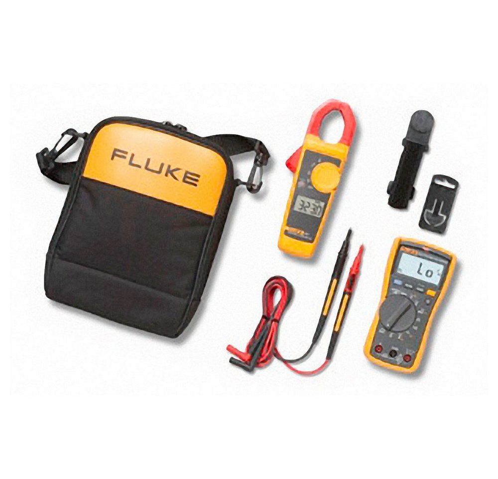 Thumbnail - Fluke Spannungsprüfer Fluke 117/323 Hand-Multimeter, Stromzange digital CAT III 600 V Anze, (117/323)