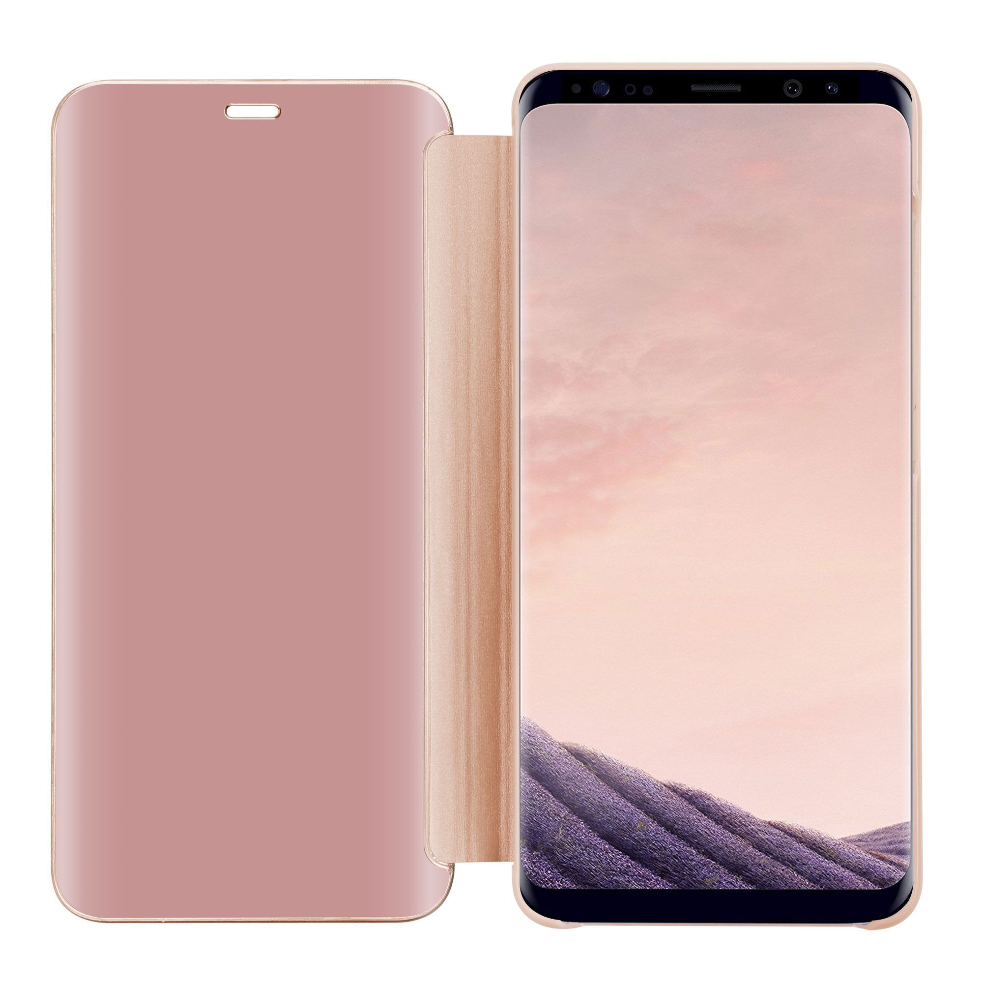 Cadorabo Handyhülle für Samsung Galaxy S8 PLUS Hülle Samsung Galaxy S8 PLUS, Klappbare Handy Schutzhülle - Hülle - mit Standfunktion und Kartenfach