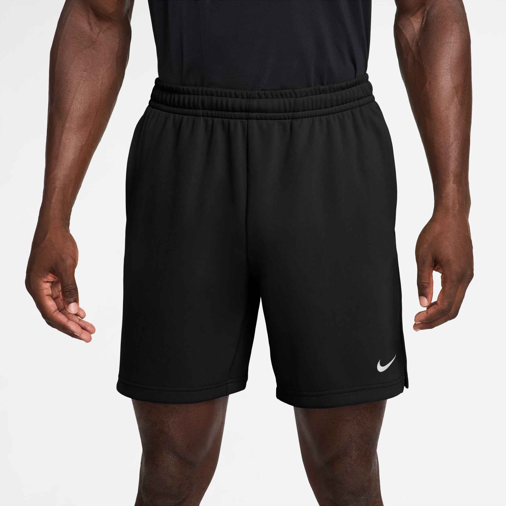 Nike Trainingsshorts M NK DF FLEX 7IN FLC SHORT mit UV-Schutz, aus Polyester, auch in großen Größen