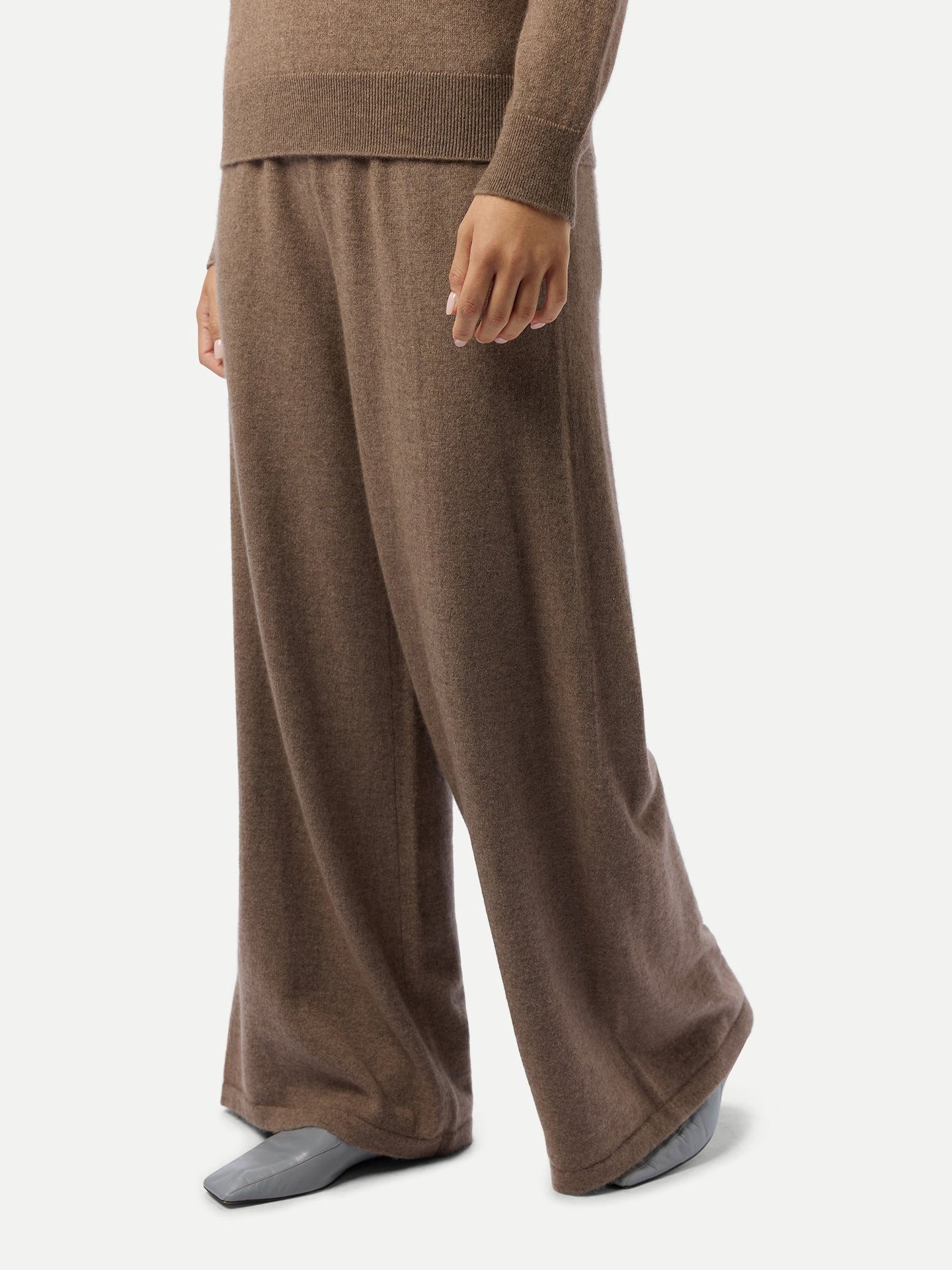 GOBI Cashmere Strickhose Weite Kaschmirhose günstig online kaufen