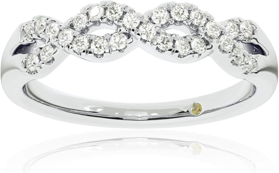 Jumpeak Diamantring ring gold damen 585 echtgold,Ringe für Männer und Frauen,Ehering, geschenk für frau,liebes geschenk für sie,Jubiläumsgeschenk