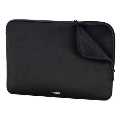 Hama Laptoptasche »Laptop-Sleeve "Neoprene", bis 44 cm (17,3), Schwarz Notebook Hülle«
