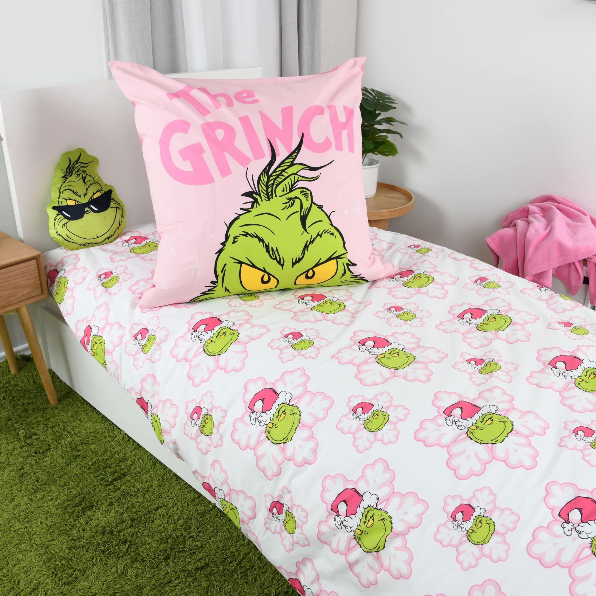 Herding Kinderbettwäsche Herding Bettwäsche Set The Grinch 135 x 200 cm / 1 günstig online kaufen