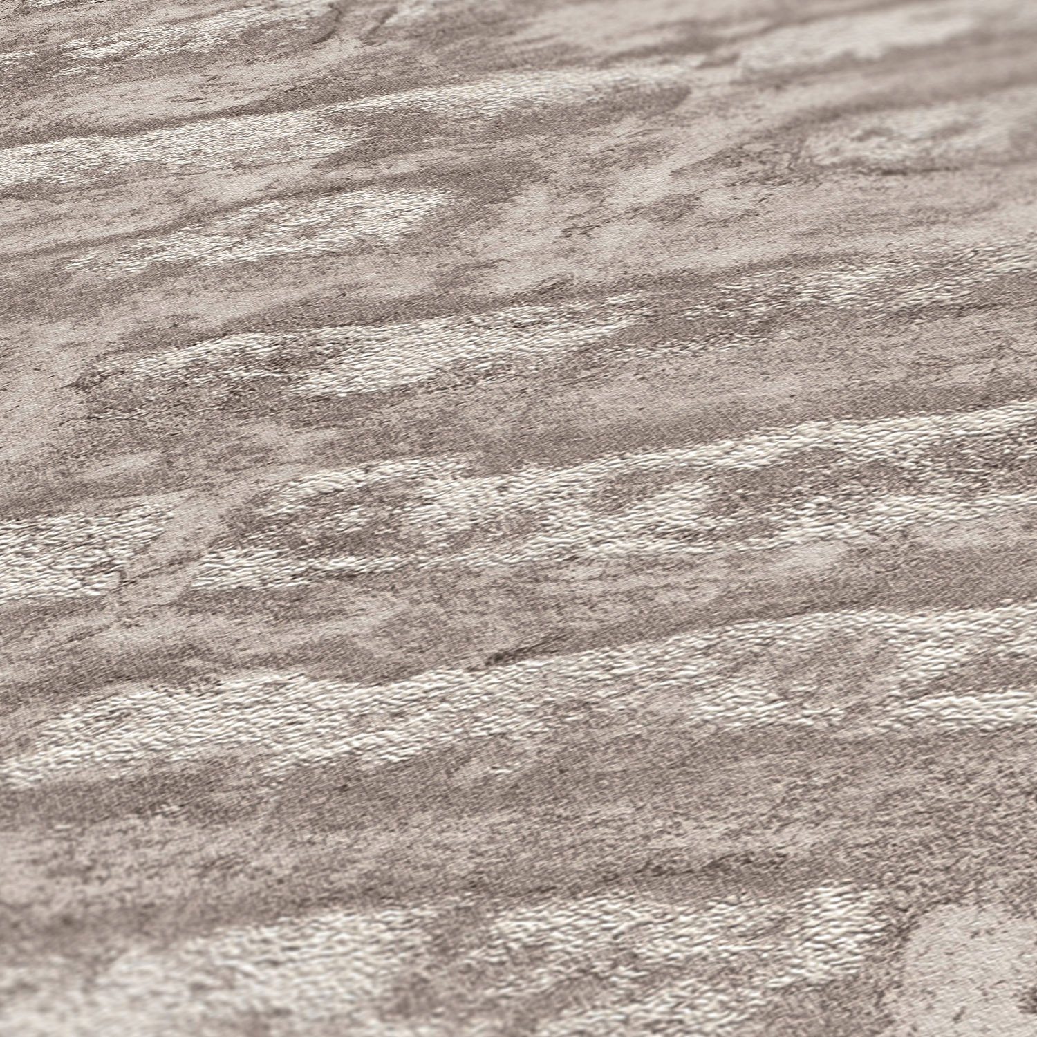 Steinoptik Hellbraun steintapete Grau,Braun,Weiß steinoptik matt, St), steinwand Weiß Attractive Tapete Steinwand, A.S. 2 strukturiert, (1 Création Vliestapete