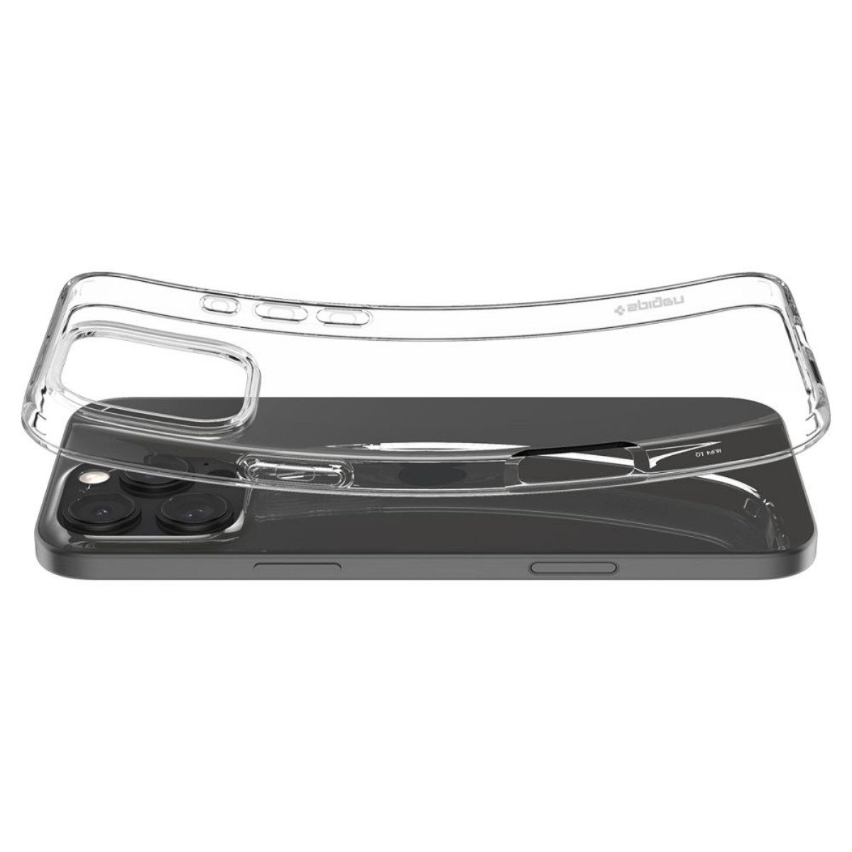 Spigen Handyhülle Liquid Crystal Transparent Kompatibel mit iPhone 16 Pro Max 6,9, Transparentes Design mit schlankem Profil und sicherem Halt