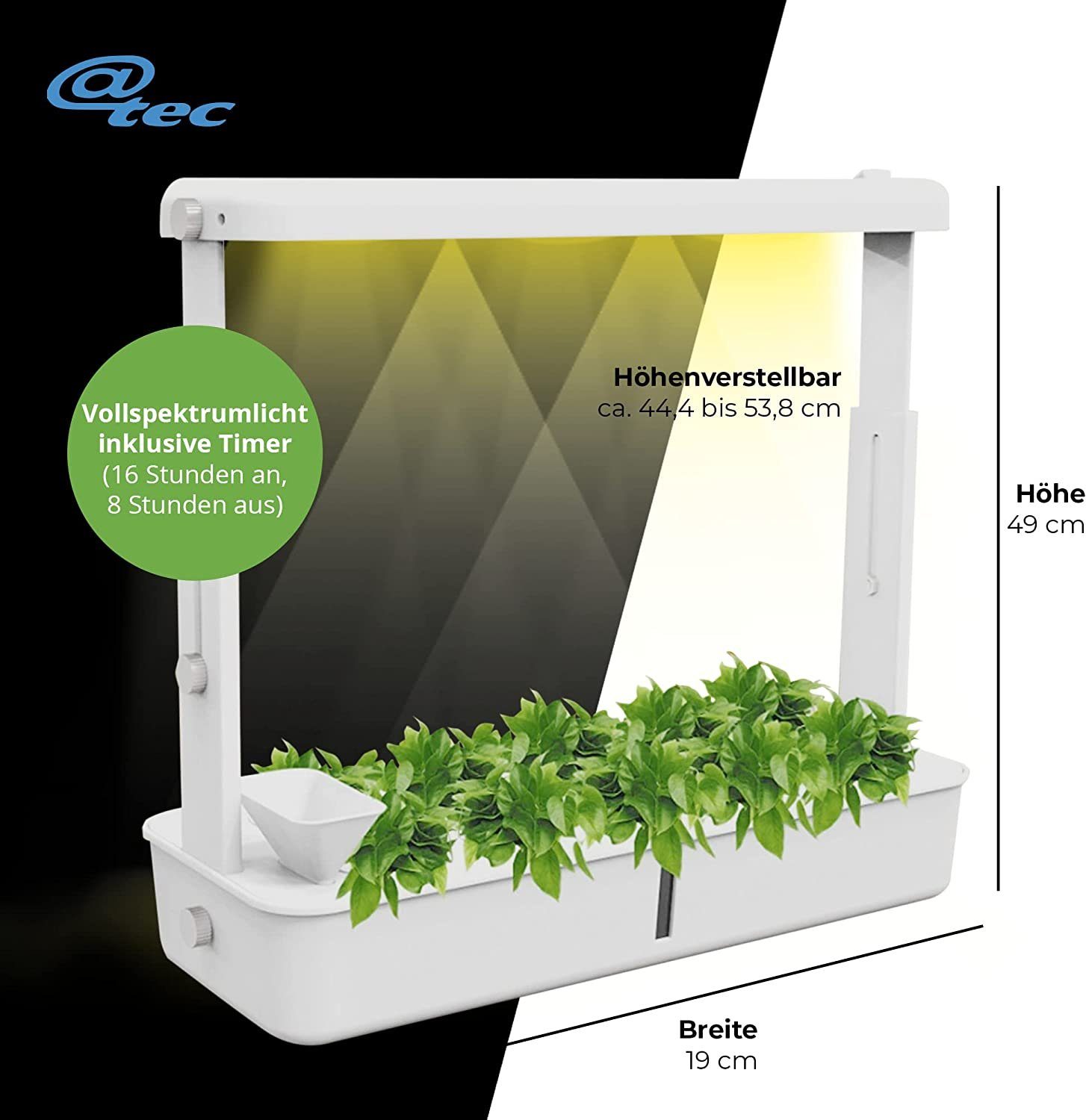 tec Gewächshaus Mini Pflanzenaufzuchtstation, Zimmergewächshaus