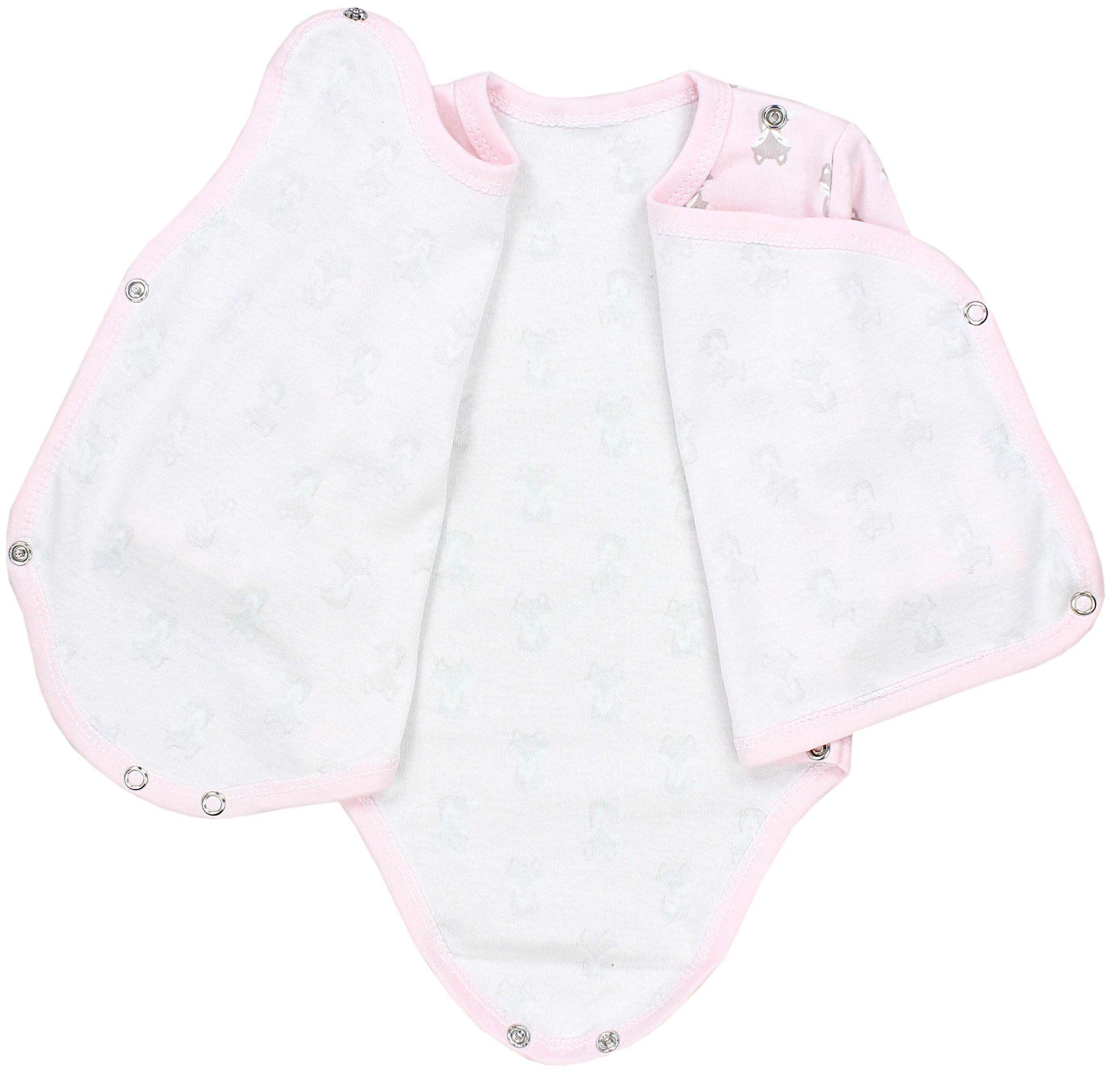 TupTam Langarmwickelbody TupTam Baby Unisex Langarm Wickelbody im 5er Set