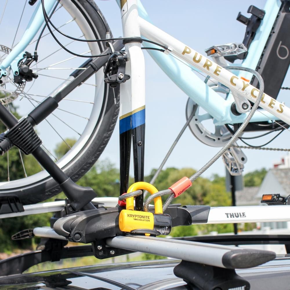 Kryptonite Kabelschloss Kryptonite KryptoFlex 410 Endschlaufenkabel 120 cm, 10 mm starkes gefl