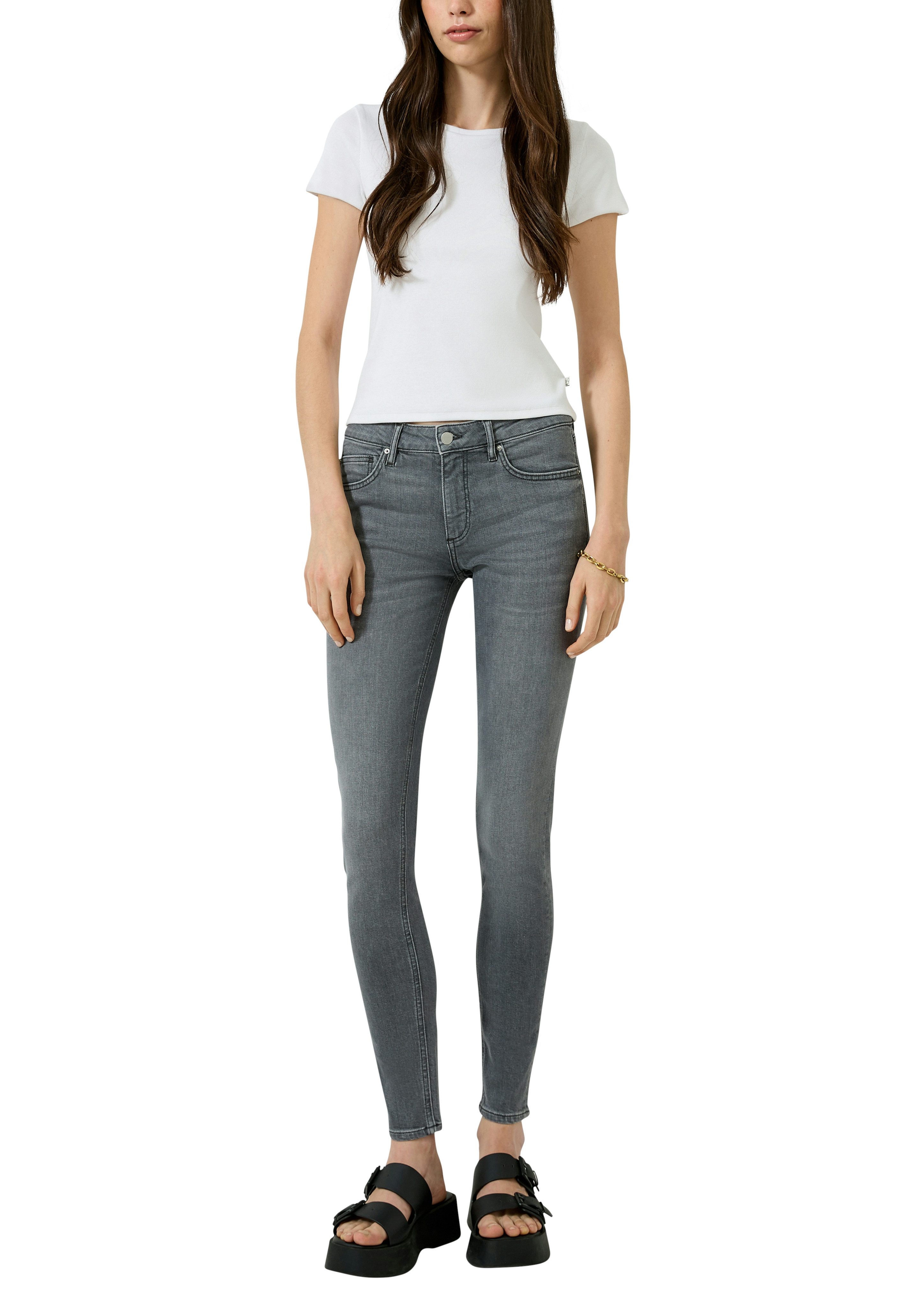 QS Slim-fit-Jeans mit Stretch