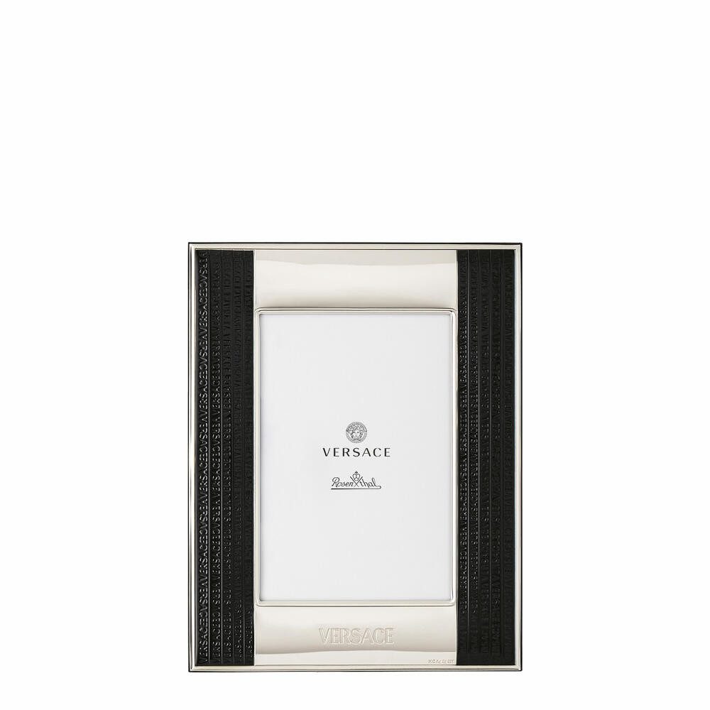 Rosenthal meets Versace Bilderrahmen Frames VHF10 Silver-Black 10 x 15 cm