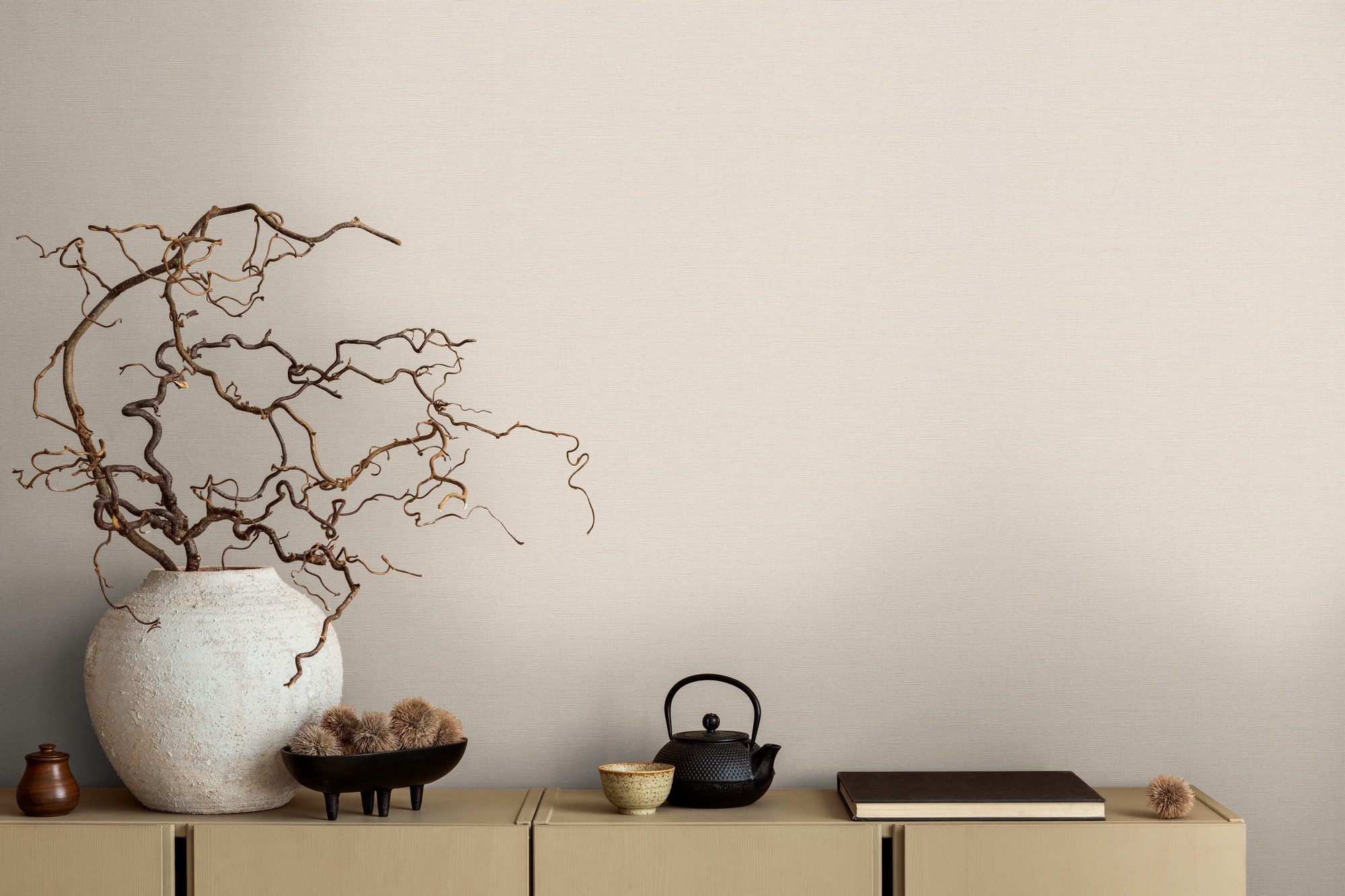 living walls Vliestapete Michalsky 6 einfarbige Tapete Unitapete Struktur L günstig online kaufen