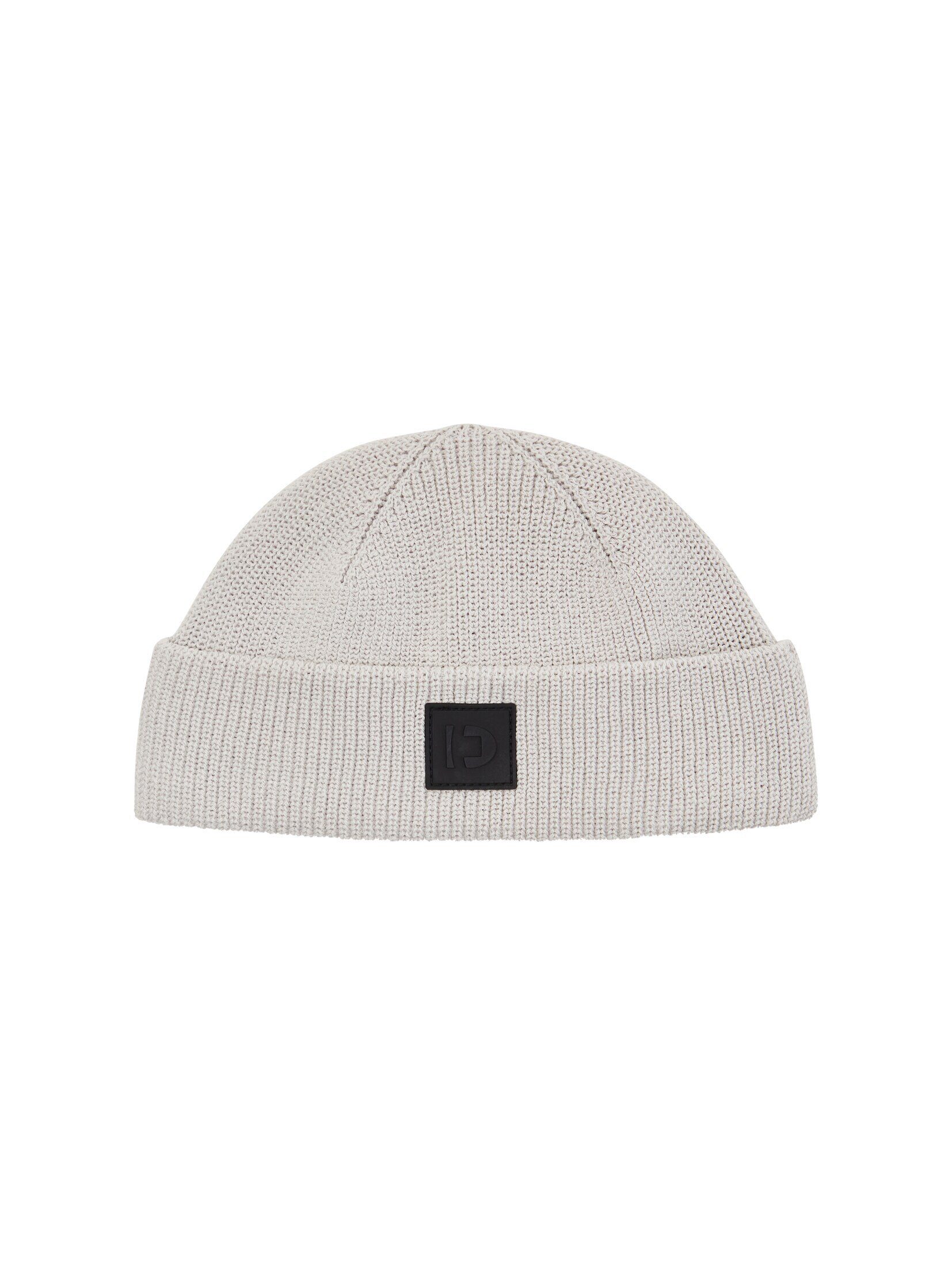 TOM TAILOR Denim Beanie Fischermütze basic light grey