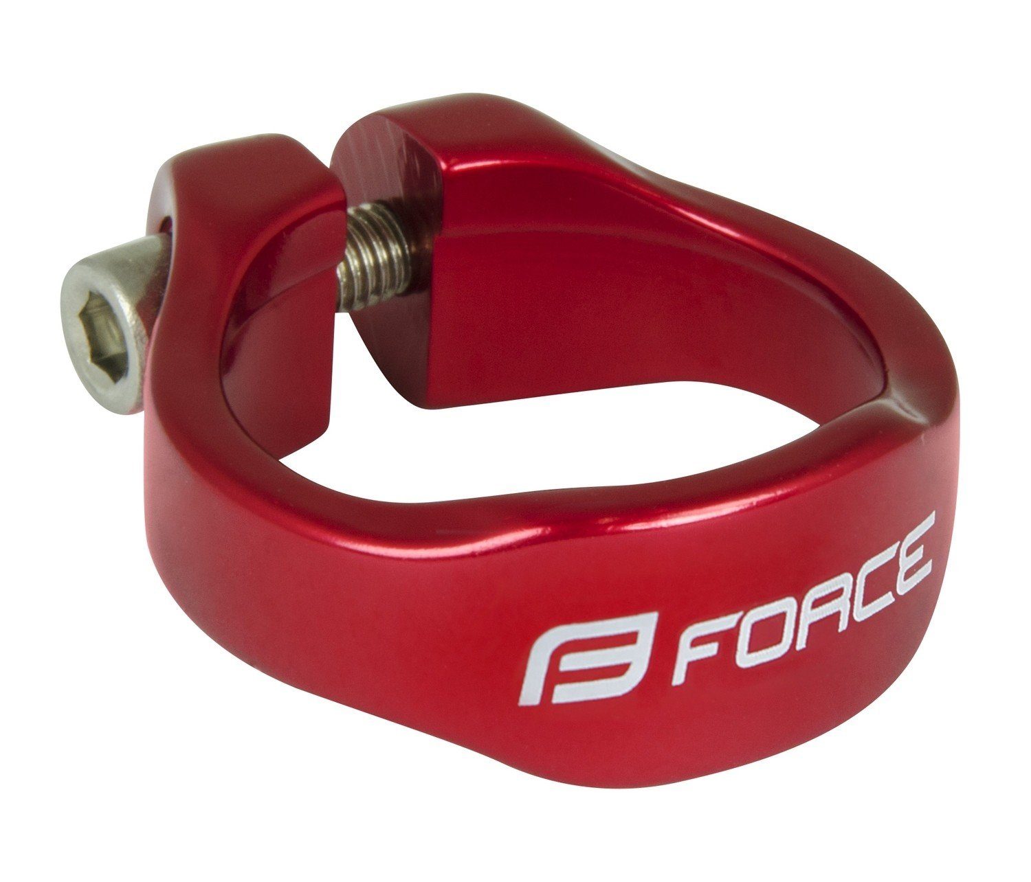 FORCE Sattelstütze Alu FORCE Inbus Klemme 34.9mm rot