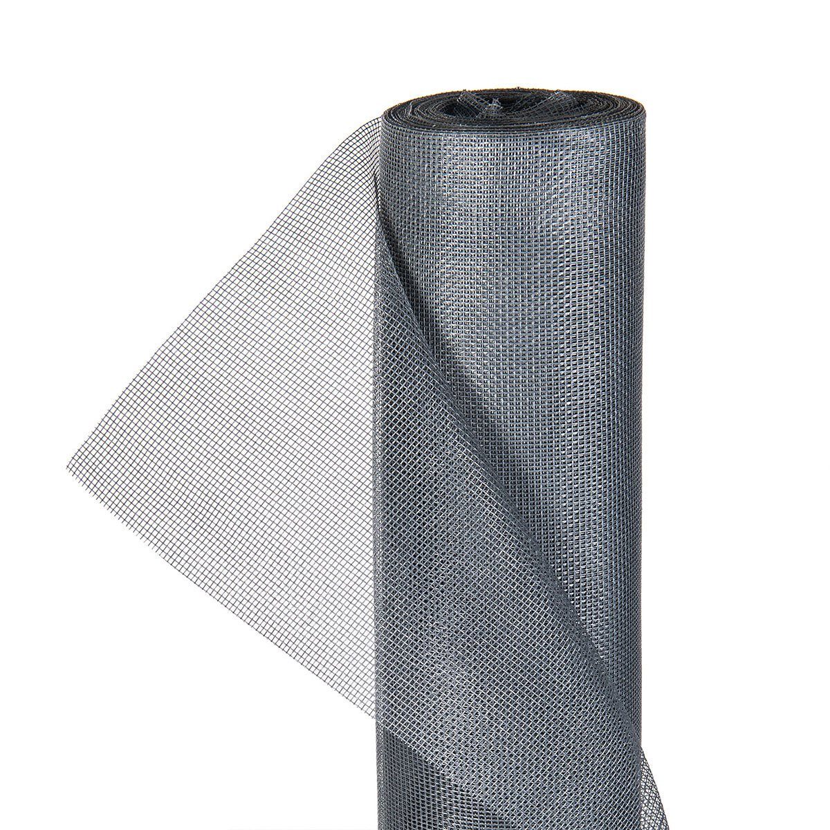 Magnet-Fliegengitter Für Türen, 100x230 Cm - Insektenschutz Zum Kleben, Selbstschließend, Grau