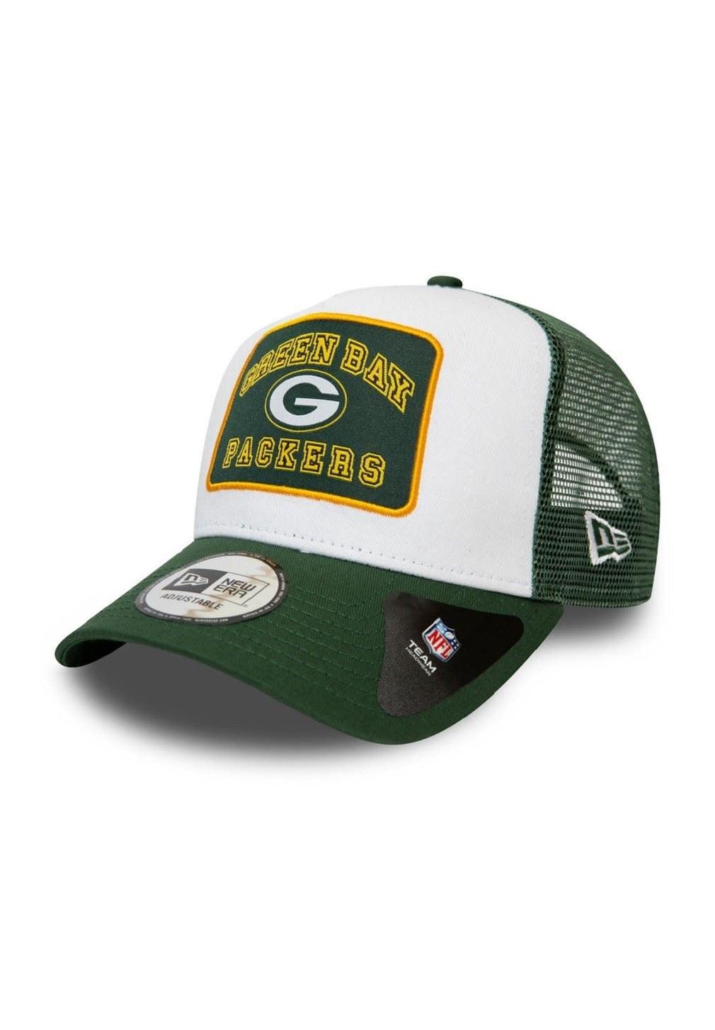New Era Baseball Cap Green Bay Packers NFL Graphic Patch White Green A-Fram günstig online kaufen