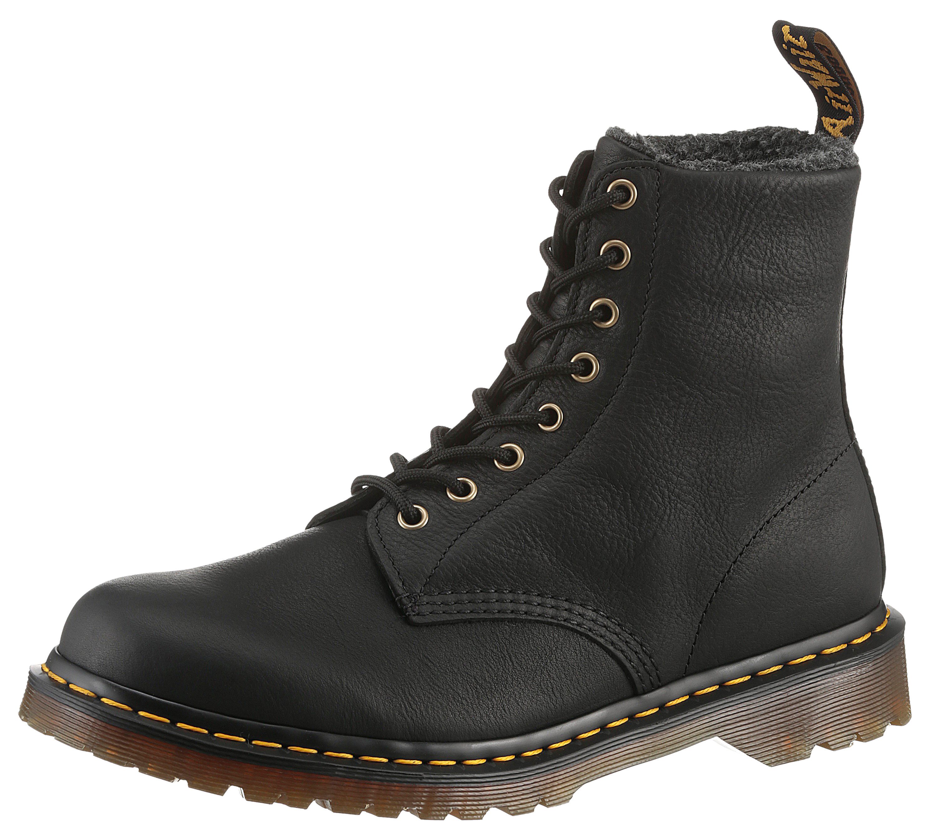 DR. MARTENS 1460 schmale Form Schnürstiefelette Plateaustiefel, Winterstief günstig online kaufen